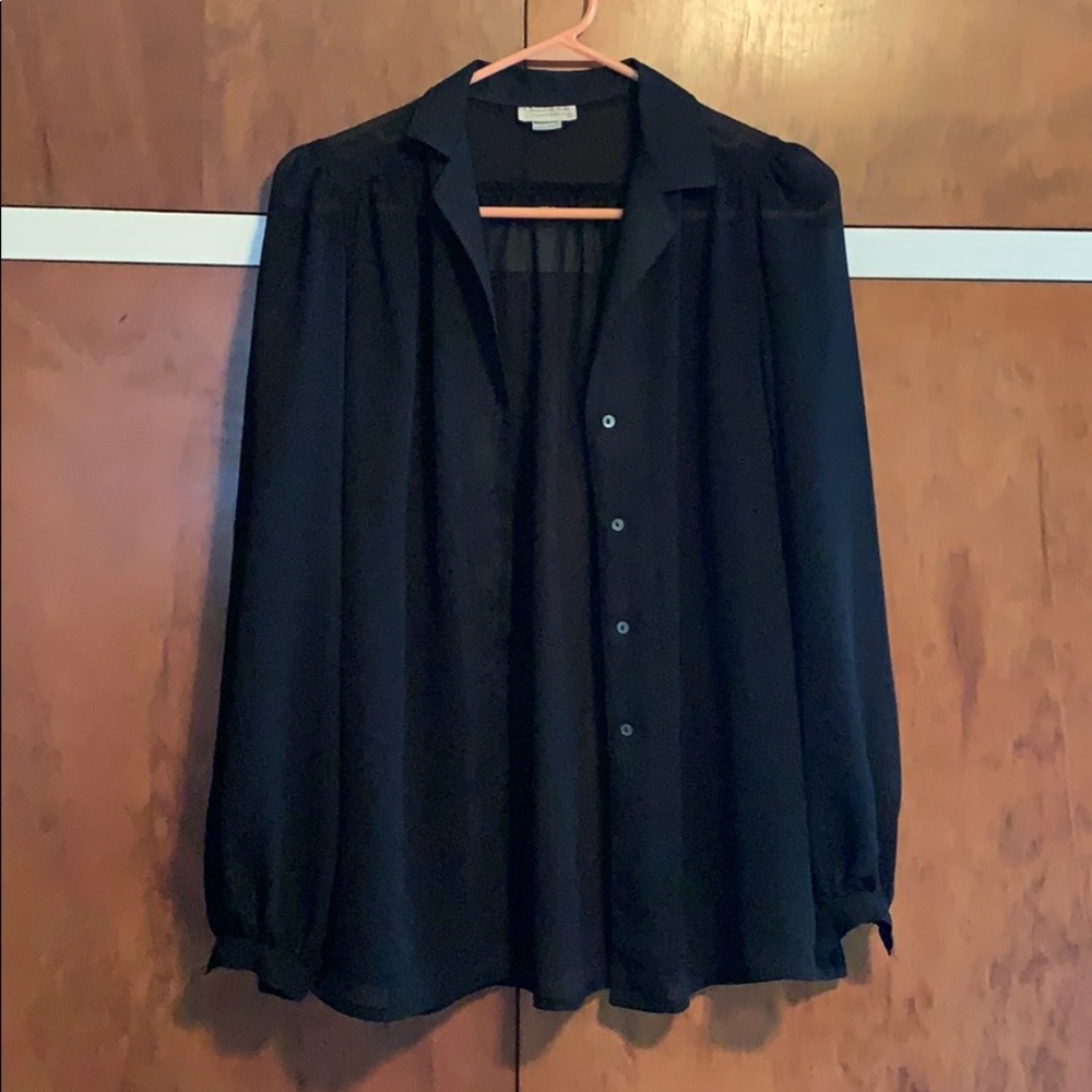 Vintage Oscar de la Renta blouse.